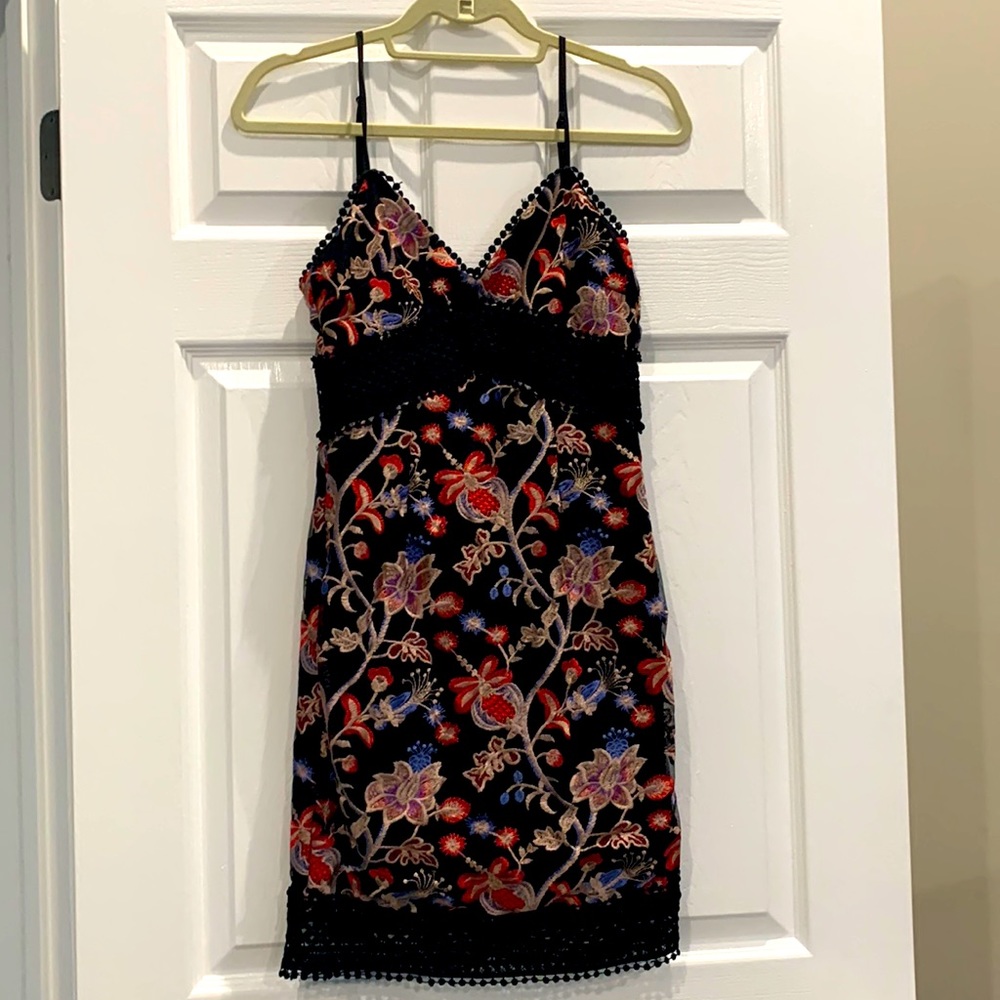 Floral pattern dress
